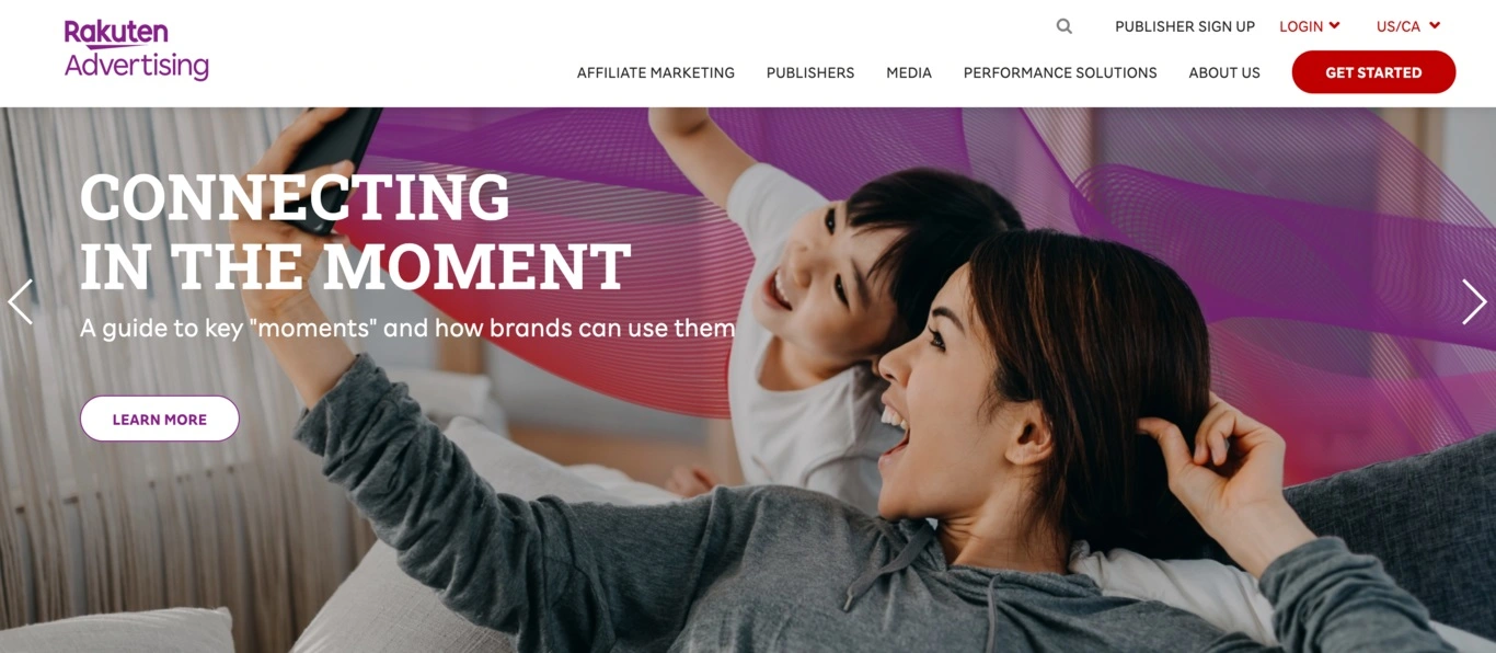 Rakuten advertising