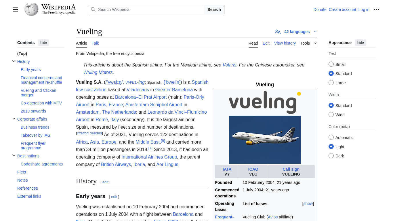 Vueling International Affiliate Program