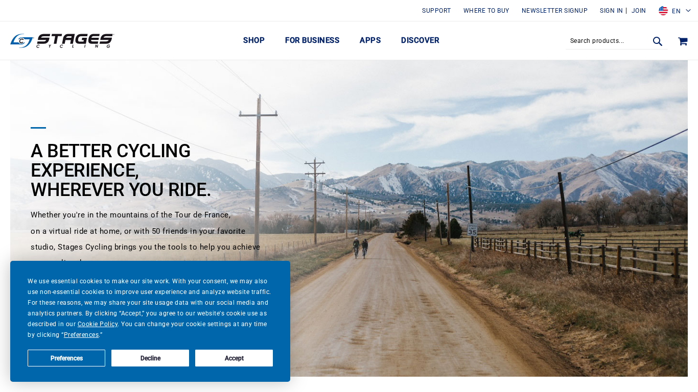 Stages Cycling Affiliate Program