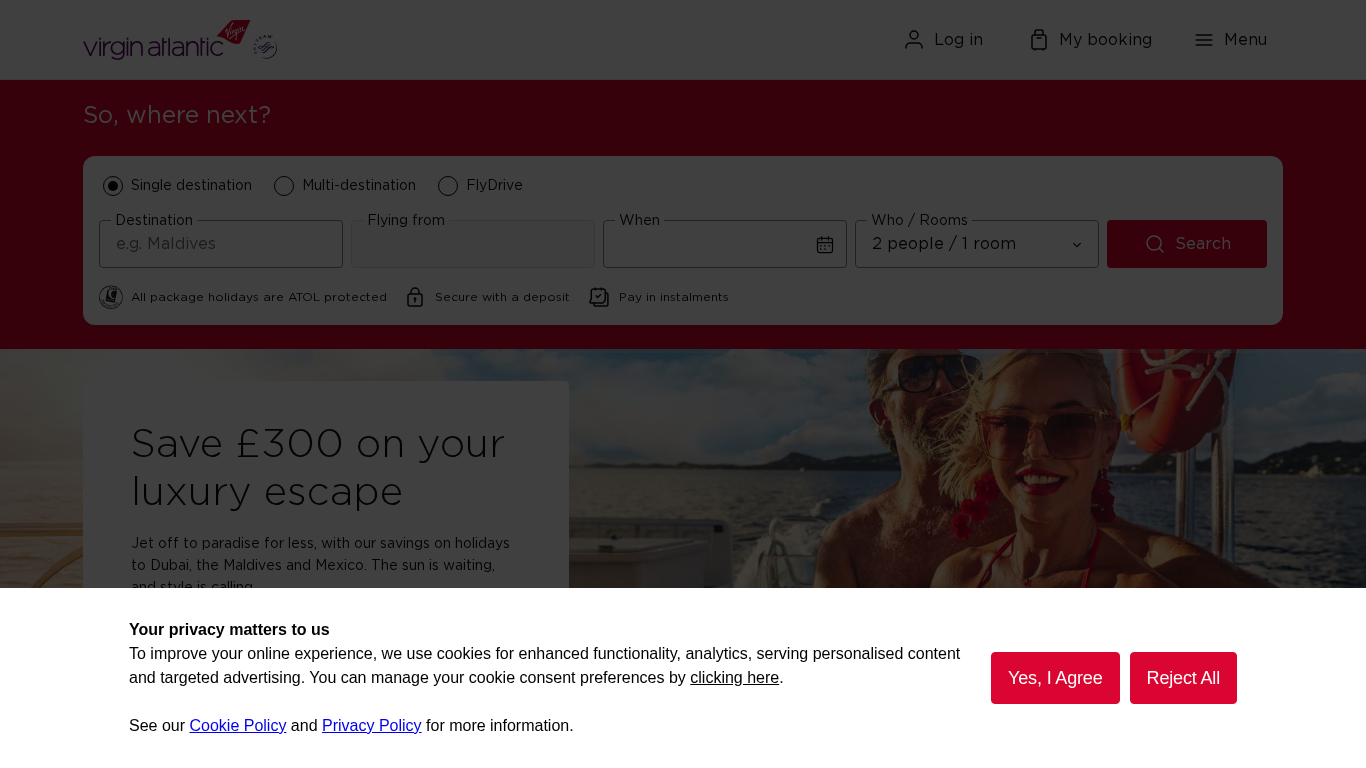 Virgin Holidays Affiliate Program