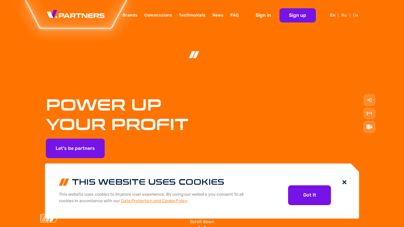 V.Partners Affiliate Program