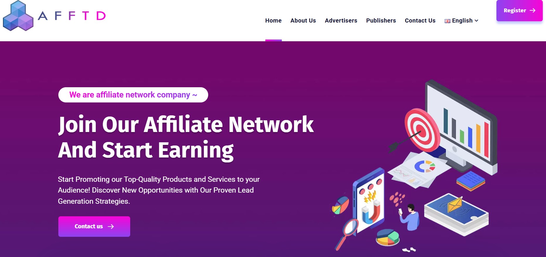 Webmaster Deals Affiliate Program