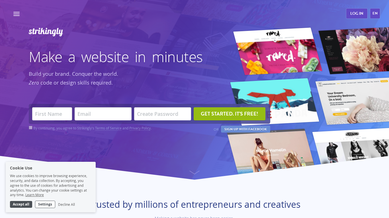 Strikingly Affiliate Program