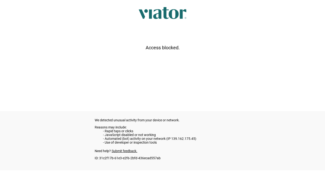 Viator Partner Affiliate Program