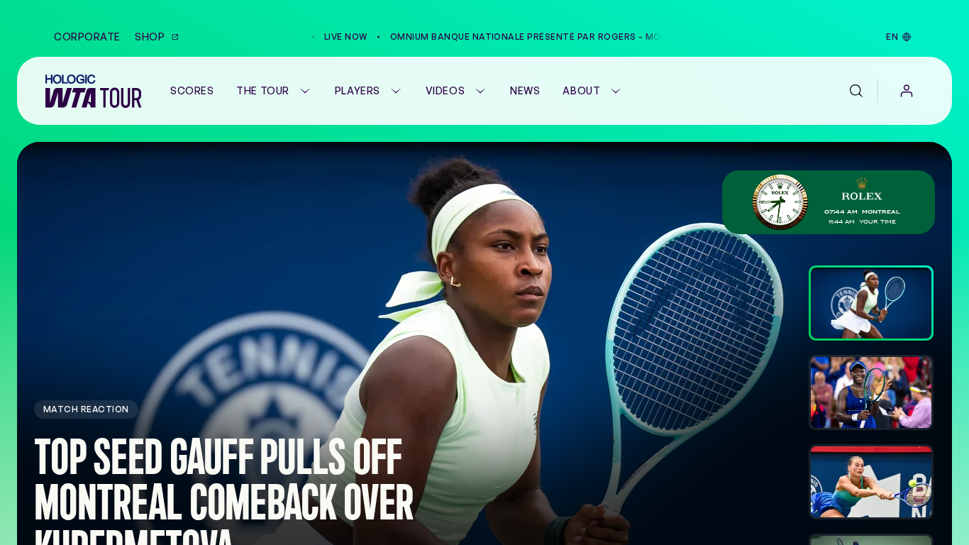 WTA TV Affiliate Program