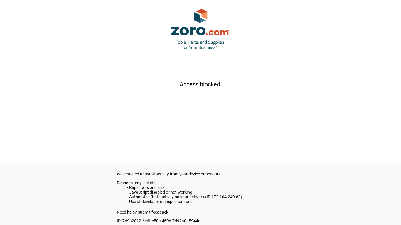 Zoro Affiliate Program
