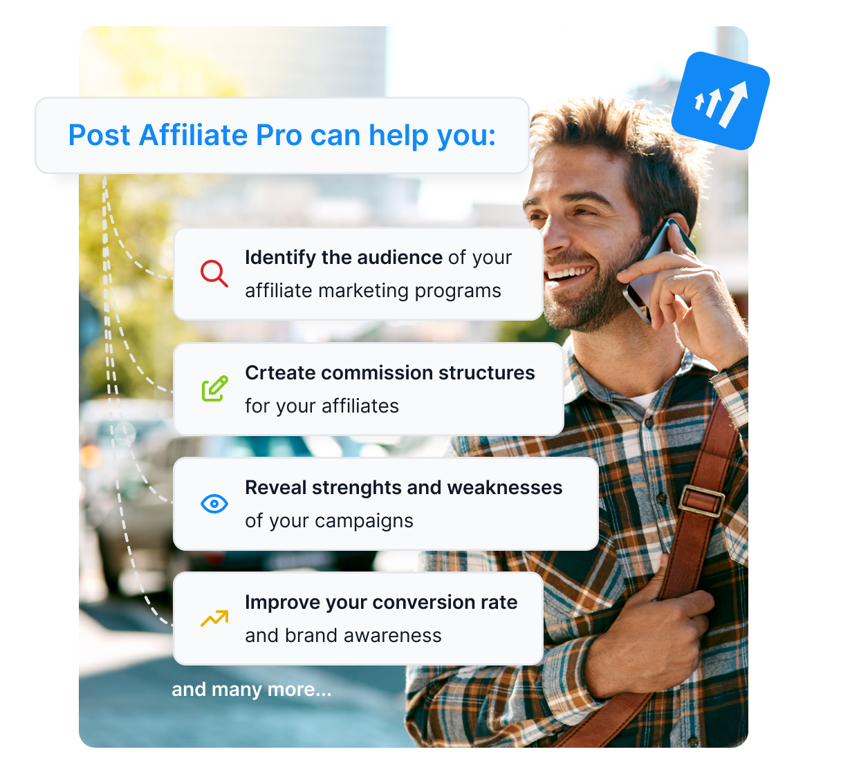 Improve your earning with Post Affiliate Pro.