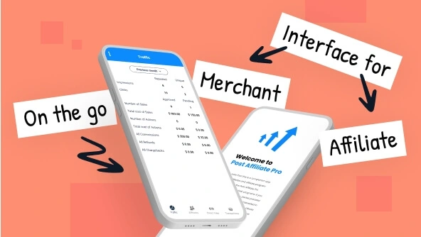 Manage affiliate programs on the go. Download our app.